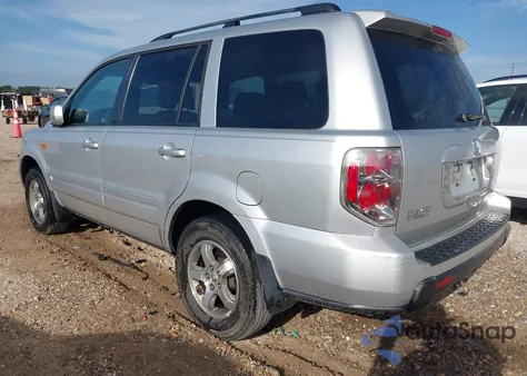 2006 Honda Pilot Ex-L from USA, damaged, VIN 5FNYF285X6B044899